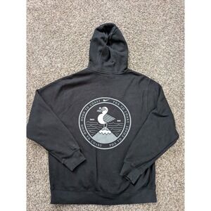 Nike‎ Relay Connect Hoodie 2023 Hood To Coast PDX Black XL Limited Full Zip H2C